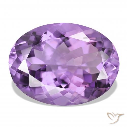 Ametista Violeta Púrpura Médio Natural 16.92ct, oval, VS