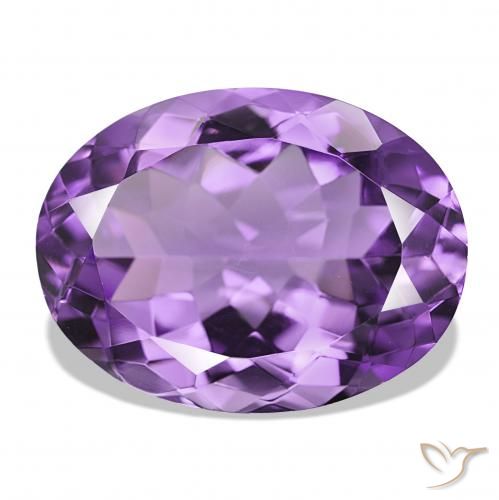 Ametista Violeta Profundo Natural 17.34ct, oval, IF