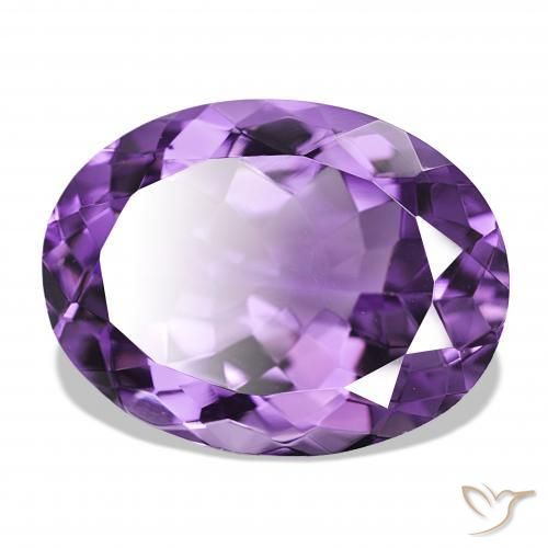 Ametista Violeta Profundo Natural 17.34ct, oval, IF