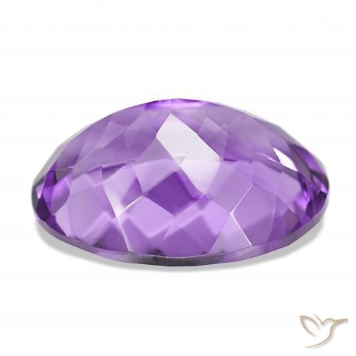 Ametista Violeta Profundo Natural 17.34ct, oval, IF