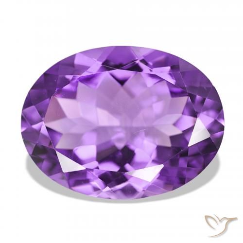 Ametista Violeta Intenso Natural 16.47ct, oval, IF