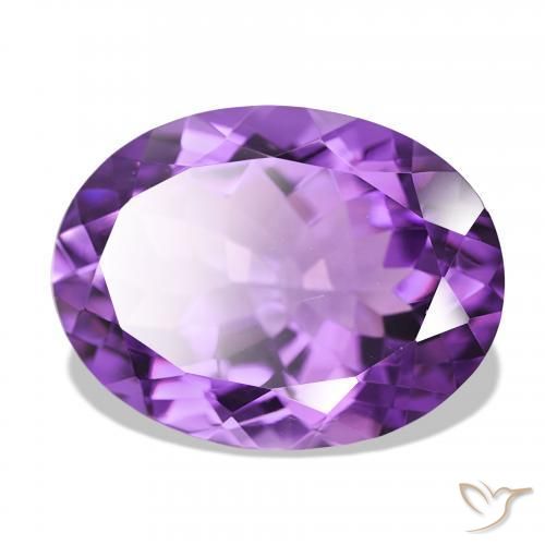 Ametista Violeta Intenso Natural 16.47ct, oval, IF