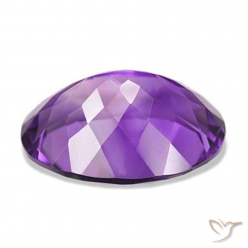 Ametista Violeta médio Natural 16.61ct, oval, IF