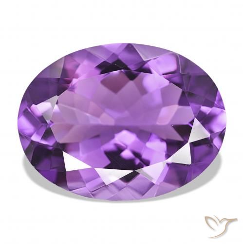 Ametista Violeta Vívido Natural 14.45ct, oval, IF