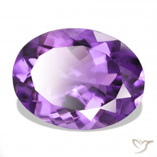 Ametista Violeta Vívido Natural 14.45ct, oval, IF