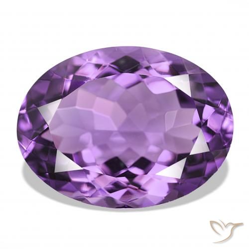 Ametista Violeta Intenso Natural 17.56ct, oval, IF