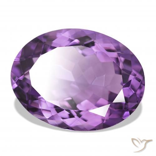 Ametista Violeta Intenso Natural 17.56ct, oval, IF