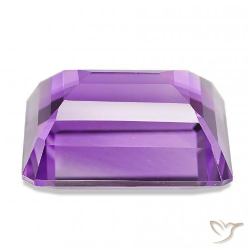 Ametista Violeta Rosado Profundo Natural 23.81ct, Corte Octógono / Esmeralda, VVS