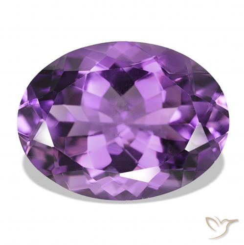 17.11ct Violeta rosado Ametista, oval, IF