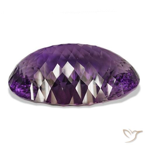 Ametista Violeta médio Natural 145.65ct, Corte Oval, IF
