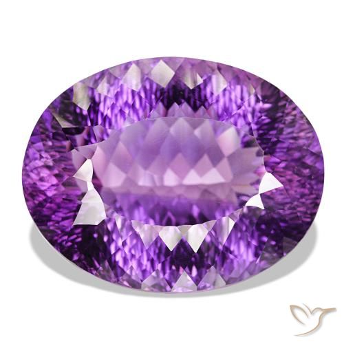 145.50ct Violeta Intenso Ametista, oval, IF