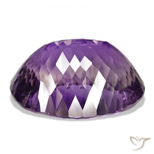 Ametista Violeta Intenso Natural 145.50ct, Corte Oval, IF