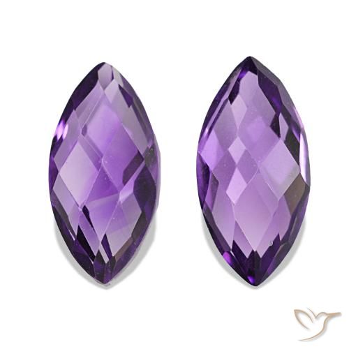 1.20ctw Medium Light-Violet Ametista, Marquesa, VVS-VS