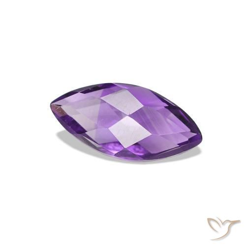 Ametista Violeta Intenso Natural 0.54ct, Marquesa, VVS