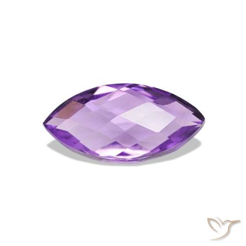0.59ct Violeta médio Ametista, Marquesa, VVS