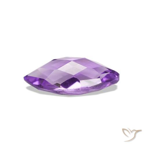 Ametista Violeta médio Natural 0.59ct, Marquesa, VVS