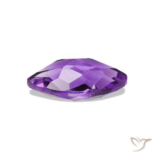 Ametista Violeta médio Natural 0.67ct, Marquesa, VVS