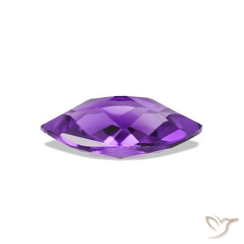 Ametista Violeta médio Natural 0.54ct, Marquesa, VVS