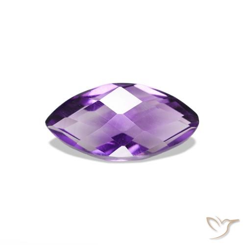 Ametista Violeta Intenso Natural 0.53ct, Marquesa, VS-SI