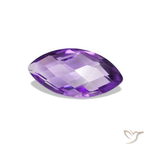 Ametista Violeta Intenso Natural 0.58ct, Marquesa, VVS-VS
