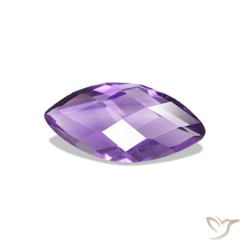Ametista Violeta Intenso Natural 0.56ct, Marquesa, VVS-VS