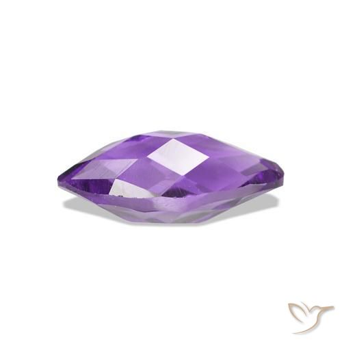 Ametista Violeta Intenso Natural 0.56ct, Marquesa, VVS-VS