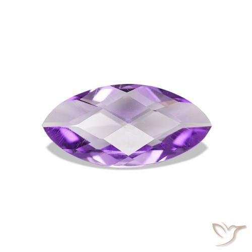 Ametista Violeta Intenso Natural 0.43ct, Marquesa, VVS-VS
