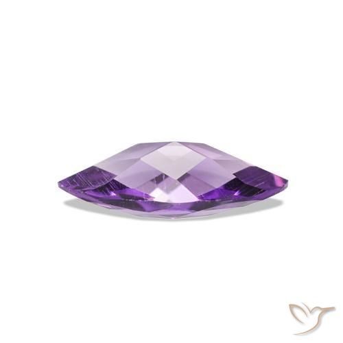 Ametista Violeta Intenso Natural 0.43ct, Marquesa, VVS-VS