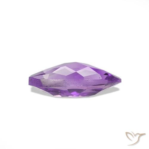 Ametista Violeta Rosado Profundo Natural 0.55ct, Marquesa, VS