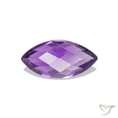 Ametista Violeta rosado Natural 0.59ct, Marquesa, VVS