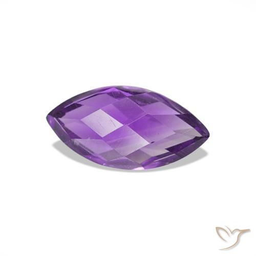 Ametista Violeta rosado Natural 0.59ct, Marquesa, VVS