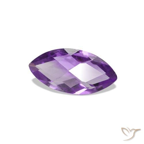 Ametista Violeta Profundo Natural 0.62ct, Marquesa, VVS