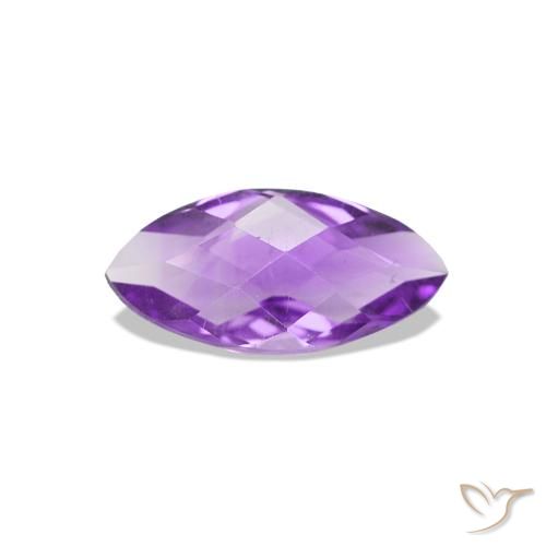Ametista Medium Dark-Violet Natural 0.48ct, Marquesa, VVS