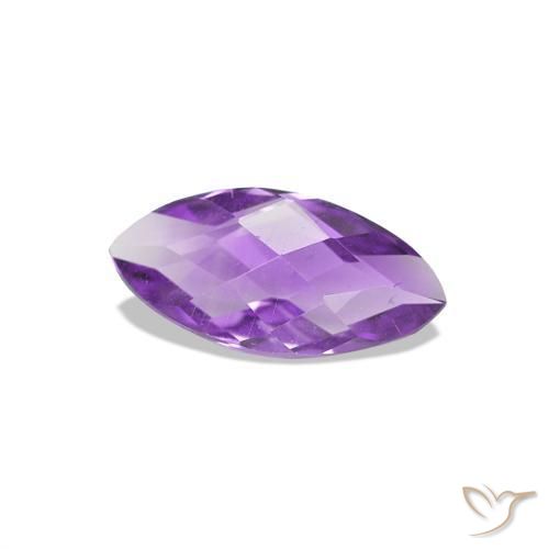 Ametista Medium Dark-Violet Natural 0.48ct, Marquesa, VVS