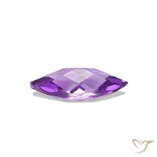 Ametista Medium Dark-Violet Natural 0.48ct, Marquesa, VVS