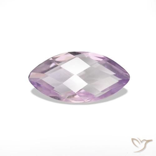 Ametista Violeta claro Natural 0.58ct, Marquesa, VVS