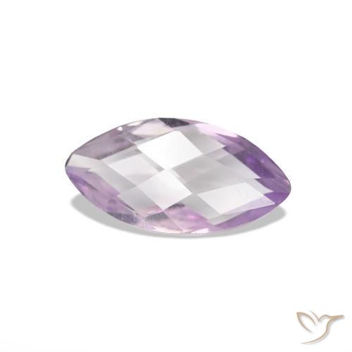 Ametista Violeta claro Natural 0.58ct, Marquesa, VVS