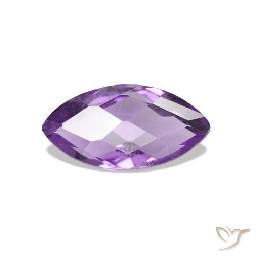 0.62ct Violeta Púrpura Ametista Pedras Preciosas, Marquesa, VVS-VS