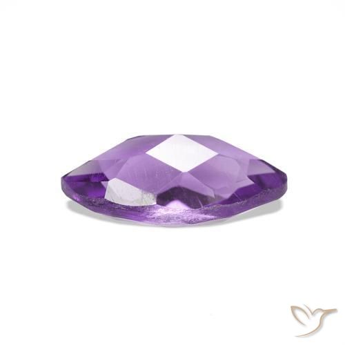 Ametista Violeta Púrpura Natural 0.62ct, Marquesa, VVS-VS