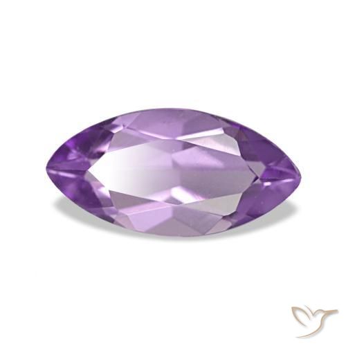 Ametista violeta natural 1,08ct, marquise, VS