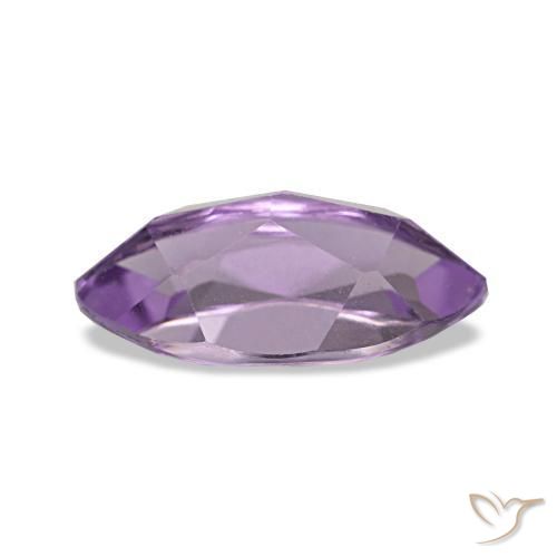 Ametista violeta natural 1,08ct, marquise, VS