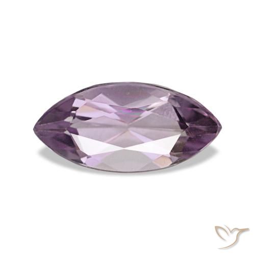 Ametista Violeta médio Natural 1.01ct, Marquesa, VVS-VS