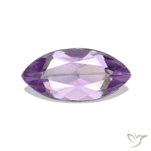 Ametista Violeta Púrpura Natural 0.96ct, Marquesa, VVS-VS