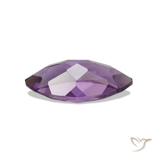 Ametista Violeta médio Natural 1.02ct, Marquesa, VVS-VS