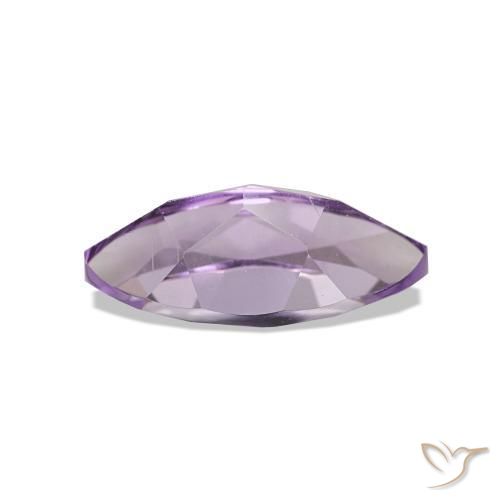 Ametista Violeta Púrpura Médio Natural 1.02ct, Marquesa, VVS-VS