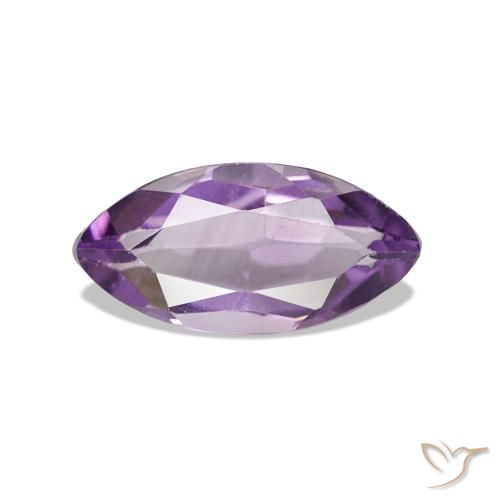 0.98ct Violeta médio Ametista, Marquesa, VVS-VS