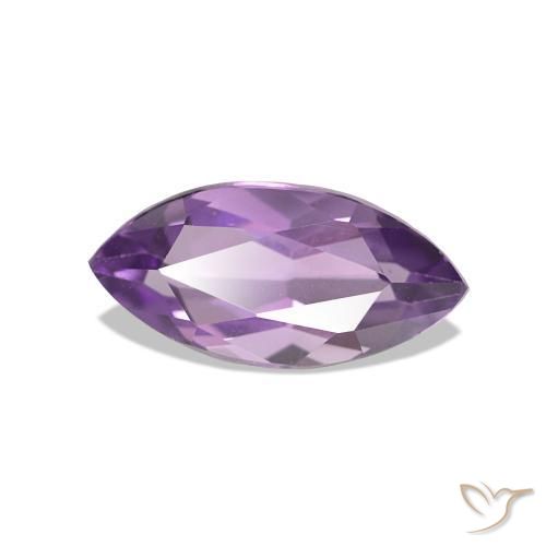 Ametista Violeta médio Natural 0.98ct, Marquesa, VVS-VS