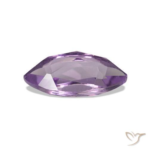 Ametista Violeta médio Natural 0.98ct, Marquesa, VVS-VS