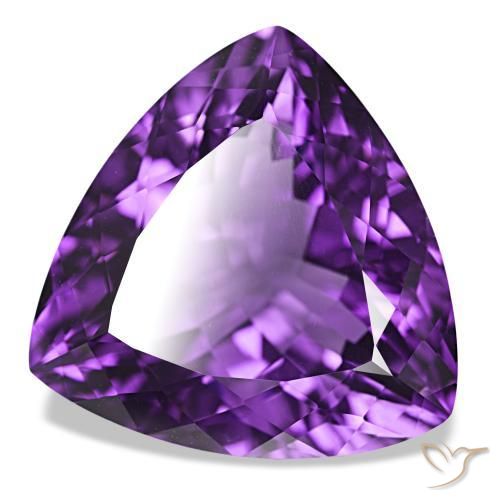 Ametista Violeta Intenso Natural 43.30ct, Trilhão, VVS-VS