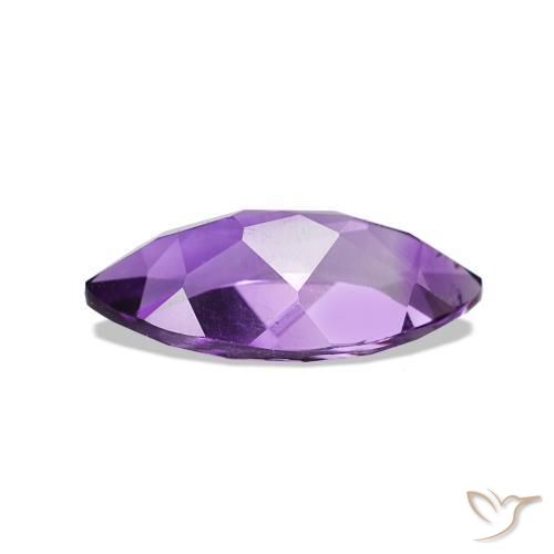 Ametista Violeta médio Natural 0.90ct, Marquesa, VVS-VS